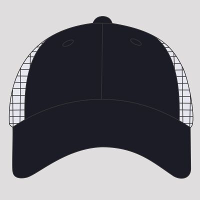 Performance Pearl Nylon Mesh Back Cap Thumbnail