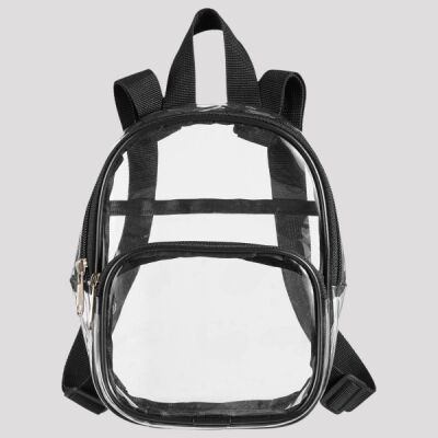 Unisex Clear PVC Mini Backpack Thumbnail
