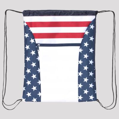 Patriotic Drawstring Bag Thumbnail