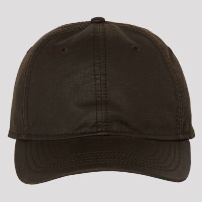 Landmark Unstructured Low-Profile Waxy Canvas Hat Thumbnail