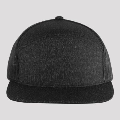 Heathered Arch Trucker Snapback Cap Thumbnail