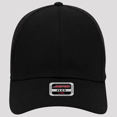 OTTO CAP "OTTO FLEX" Fitted 6 Panel Low Profile Baseball Cap Thumbnail