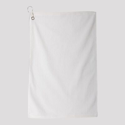 Microfiber Towel with Grommet and Hook Thumbnail
