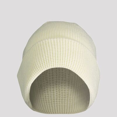 Waffle Knit Cuff Beanie Thumbnail