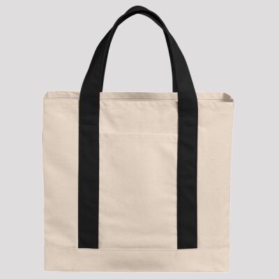 Cotton Canvas Two Tone Tote Thumbnail