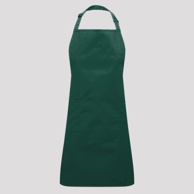 Unisex 'Colours' Recycled Bib Apron with Pocket Thumbnail
