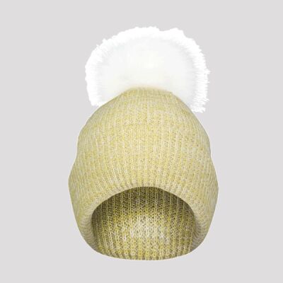 Faux Fur Pom Beanie Thumbnail