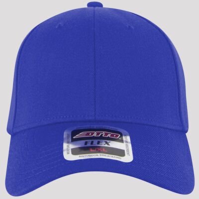 OTTO CAP "OTTO FLEX" Fitted 6 Panel Low Profile Baseball Cap Thumbnail