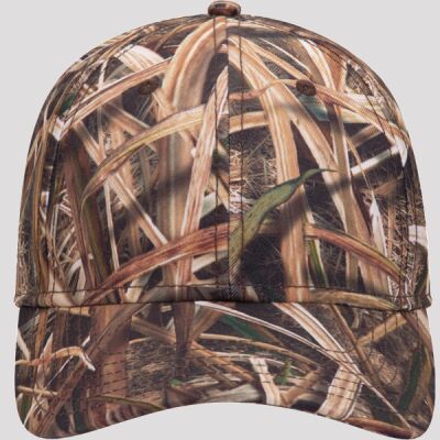 OTTO CAP Mossy Oak Camouflage 6 Panel Low Profile Baseball Cap Thumbnail