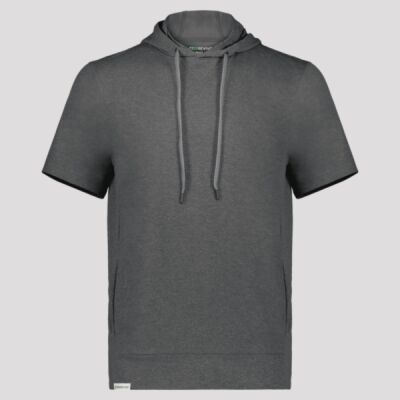 Youth Eco Revive™ Ventura Soft Knit Short Sleeve Hooded Sweatshirt Thumbnail
