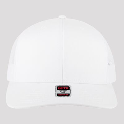 OTTO CAP 6 Panel Mid Profile Mesh Back Trucker Hat Thumbnail