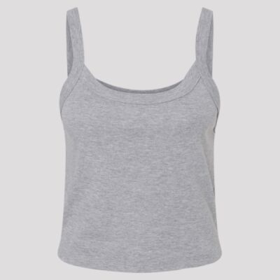 Women's Micro Rib Spaghetti Strap Tank Thumbnail