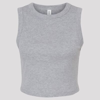 Women's Micro Rib Muscle Crop Tank Thumbnail