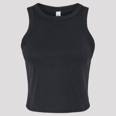 Women's Micro Rib Racer Tank Thumbnail