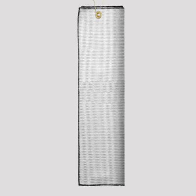 Microfiber Waffle Golf Towel with Tri-Fold Grommet Thumbnail
