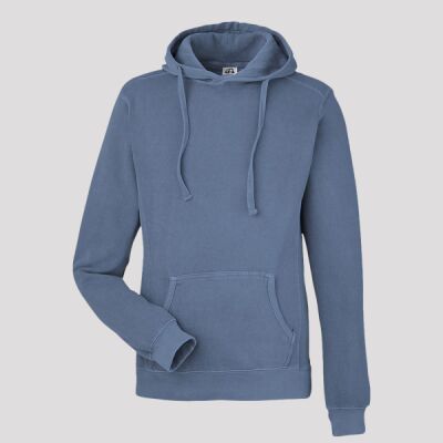 Unisex Pigment-Dyed Fleece Hooded Sweatshirt Thumbnail