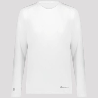 Ladies Essential Long Sleeve Tee Powered by Coolcore(r) Thumbnail