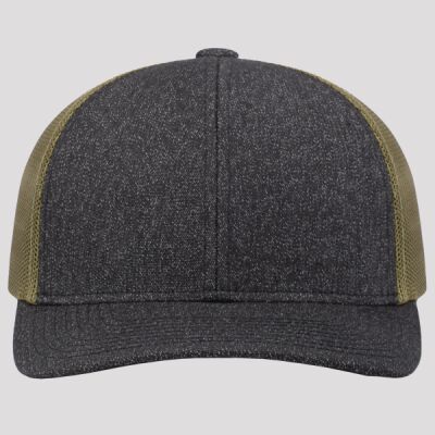 Melange Heather Low-Profile Trucker Thumbnail