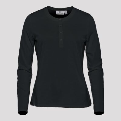 WOMEN'S TORCELLO LONG SLEEVE HENLEY Thumbnail