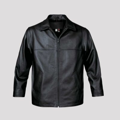 MEN'S CLASSIC LEATHER JACKET Thumbnail
