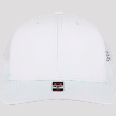 OTTO CAP 6 Panel Mid Profile Mesh Back Trucker Hat Thumbnail
