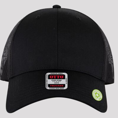 OTTO CAP 6 Panel Low Profile Mesh Back Trucker Hat Thumbnail