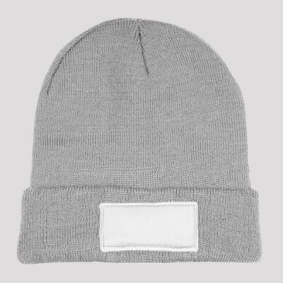 Knit Beanie With Patch Thumbnail