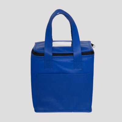 Non-Woven Cubic Lunch Cooler Bag With ID Slot Thumbnail