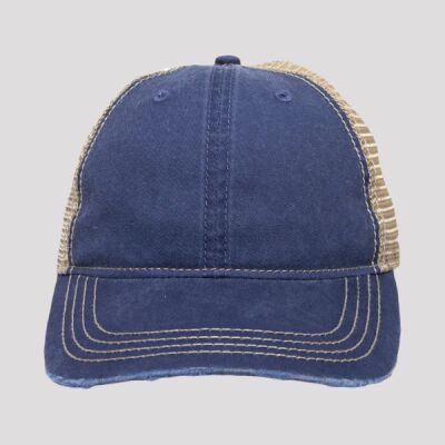 Heavy Distressed Tea-Stained Mesh Thumbnail