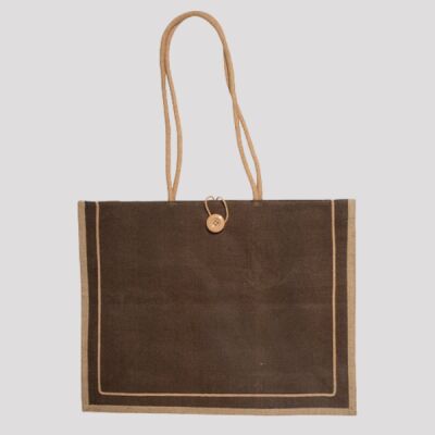 Milan Jute Tote Bag Thumbnail