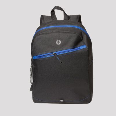 Front Zipper Color Laptop Backpack Thumbnail