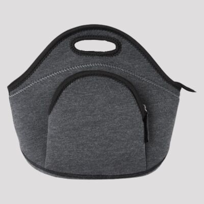 Heathered Neoprene Lunch Cooler Tote Bag Thumbnail