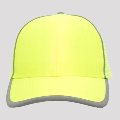 Hi-Vis Polyester W/Reflective Accents Mesh Back Thumbnail