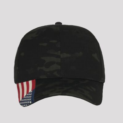 Multicam® Cap w/Flag Visor Thumbnail