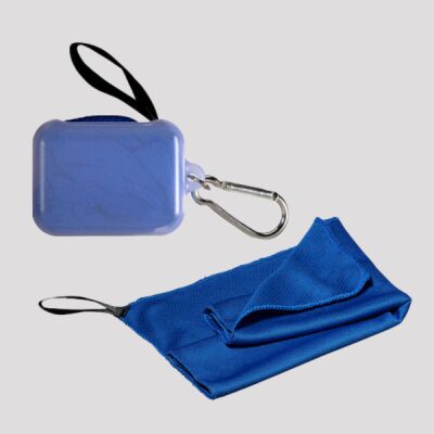 Cooling Towel In Carabiner Case Thumbnail