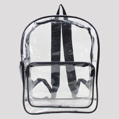 Large 17" Heavy Duty Clear Backpack Thumbnail