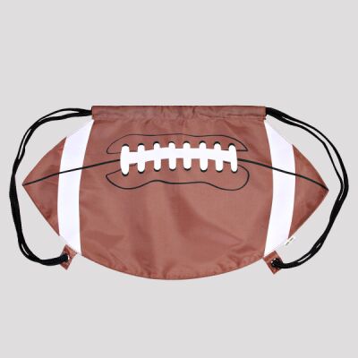 Football Drawstring Bag Thumbnail