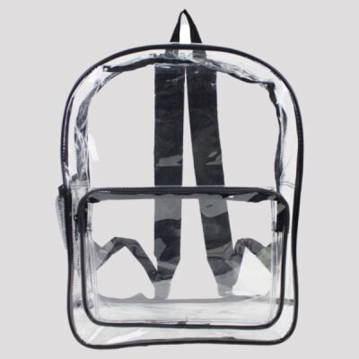 Large 17" Heavy Duty Clear Backpack Thumbnail