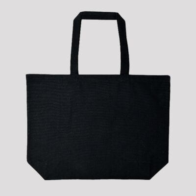 Jumbo Recycled Midweight Gusseted Canvas Tote Thumbnail