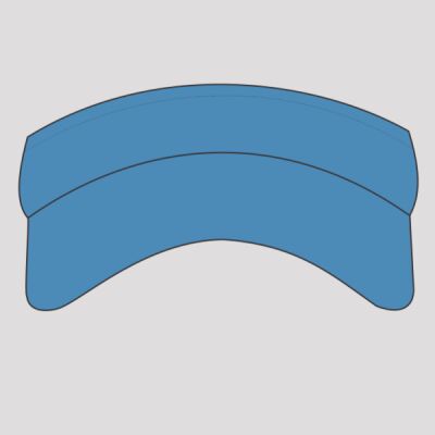 Youth Athletic Mesh Visor Thumbnail