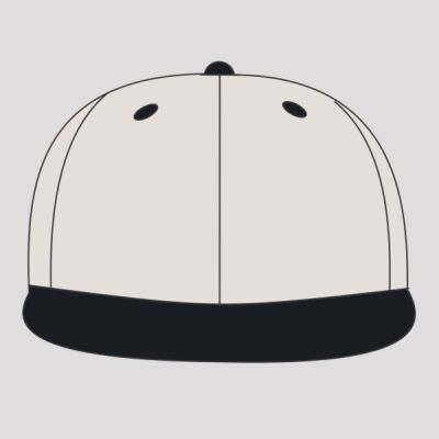 Adult Wool Blend Snapback Two-Tone Cap Thumbnail