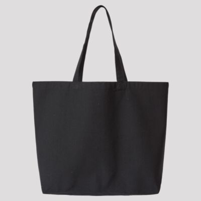 Jumbo Recycled Midweight Gusseted Canvas Tote Thumbnail