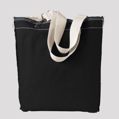 14oz. Direct-Dyed Raw-Edge Tote Thumbnail