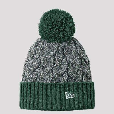 Marled Knit Pom Beanie Thumbnail