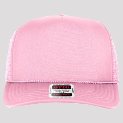 OTTO CAP "OTTO COMFY FIT" 5 Panel High Crown Mesh Back Trucker Hat Thumbnail