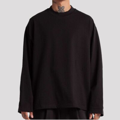 Unisex Max Heavyweight Oversized Long Sleeve T-Shirt Thumbnail
