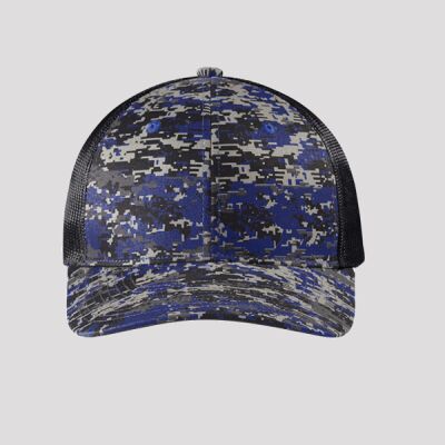 Digi Camo Snapback Trucker Cap Thumbnail