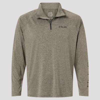 Men's Airweight Heather Quarter-Zip Pullover Thumbnail