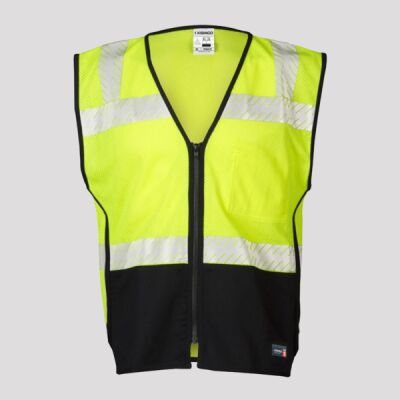 Unisex Premium Black Series® FR Black Bottom Mesh Vest Thumbnail