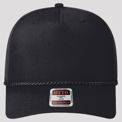 OTTO CAP® 5 Panel Mid Profile Baseball Cap Thumbnail